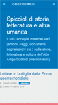 Mobile Screenshot of carloromeo.it
